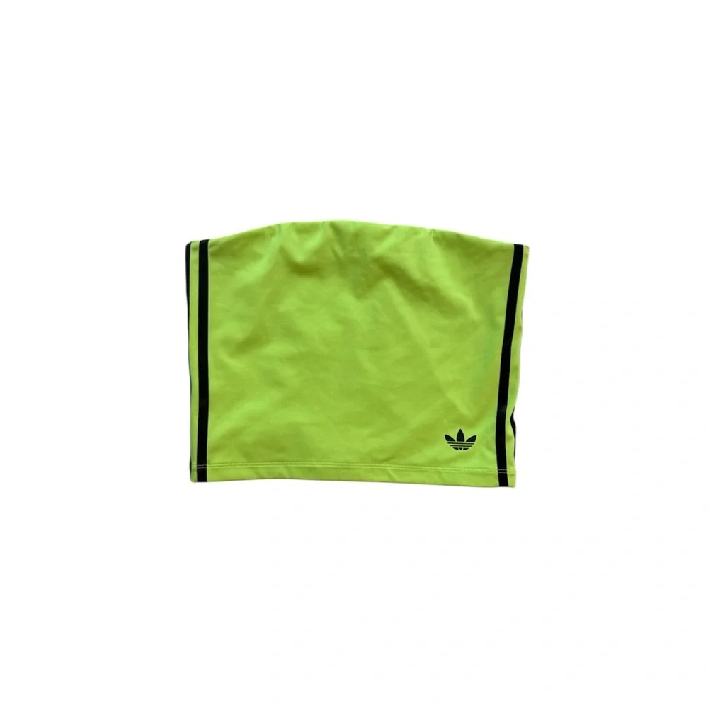 Adidas Bright Green Strapless Top - Picture 2 of 6